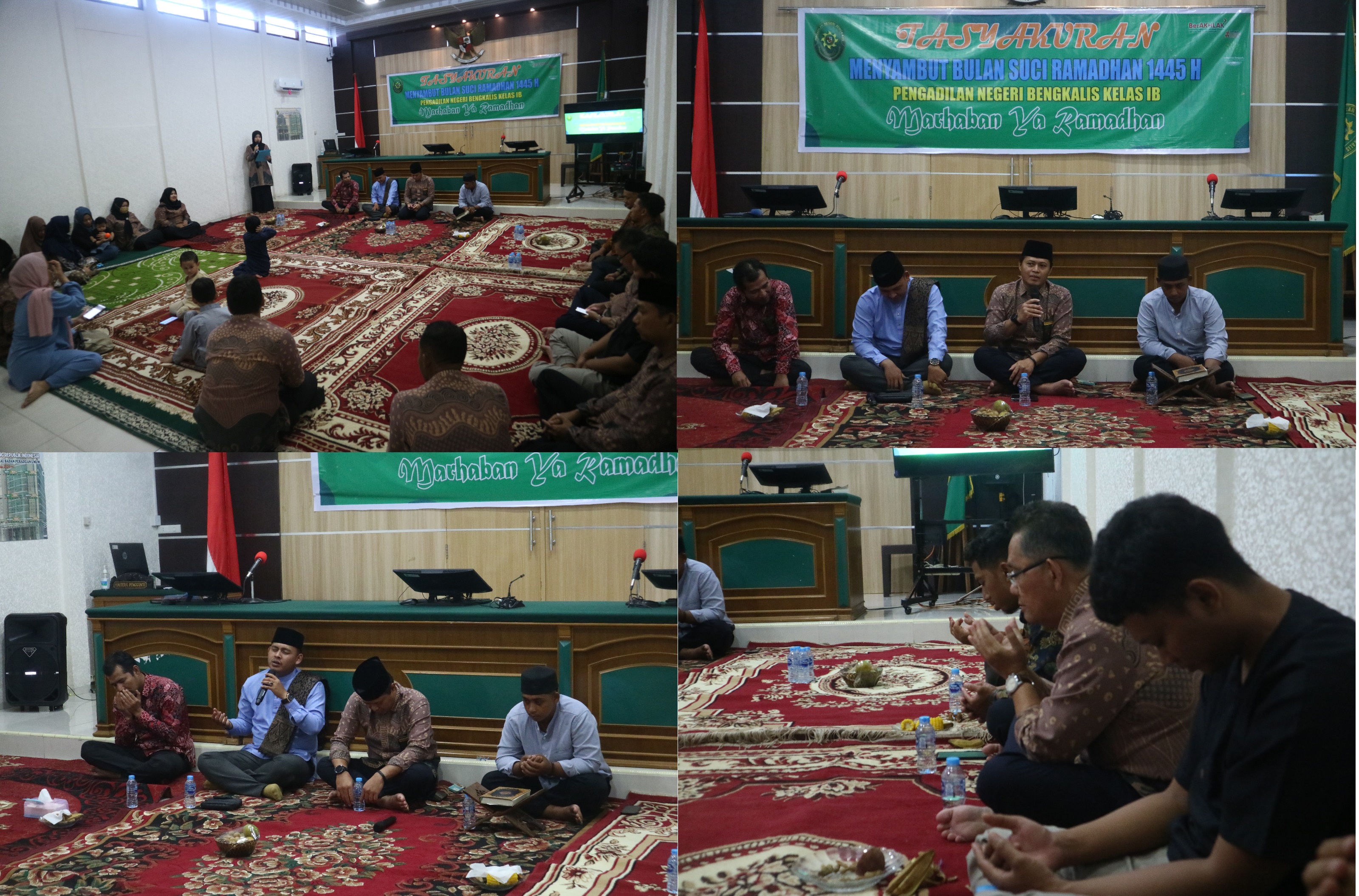 Acara Tasyakuran dalam Rangka Mennyambut Bulan Suci Ramadhan 1445H / 2024 M di PN Bengkalis